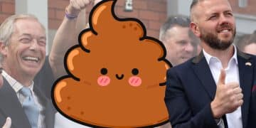 Reform Robert Kenyon and a poop emoji