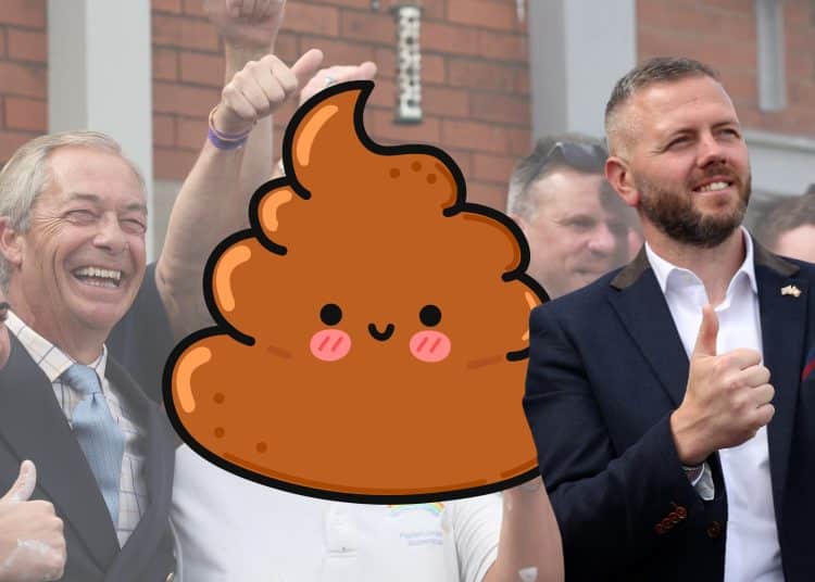Reform Robert Kenyon and a poop emoji