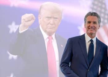 Donald Trump and Gavin Newsom