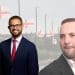 Labour MP Adam Jogee and Greens Zack Polanski