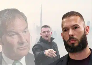 Andrew Tate, Rupert Lowe, and Tommy Robinson