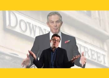 Andy Burnham and Tony Blair - Zack Polanski called Burnham a tribute