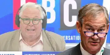 Nick Ferrarri and Rupert lowe -hottest day