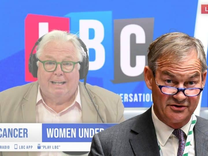Nick Ferrarri and Rupert lowe -hottest day