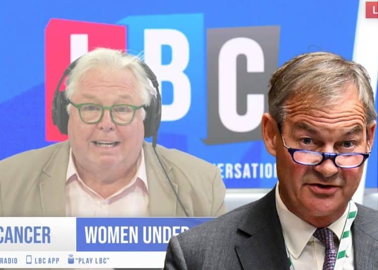 Nick Ferrarri and Rupert lowe -hottest day