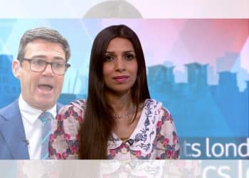 Faiza Shaheen and Andy Burnham
