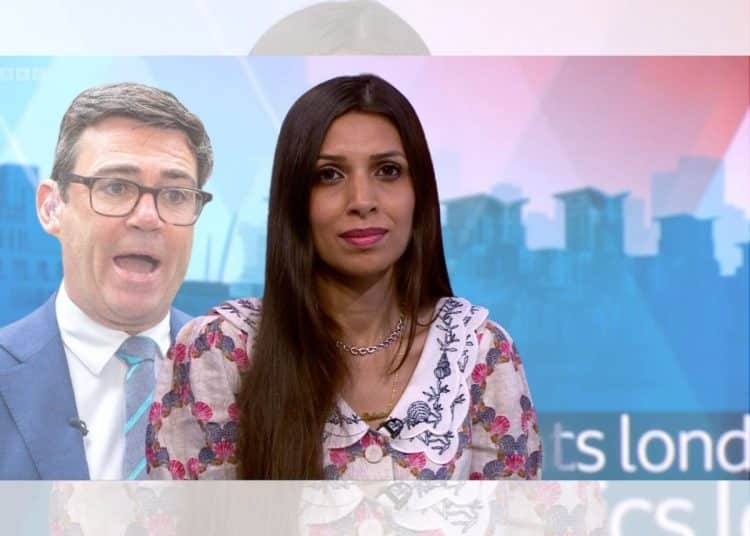Faiza Shaheen and Andy Burnham