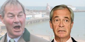 Rupert Lowe and Nigel Farage