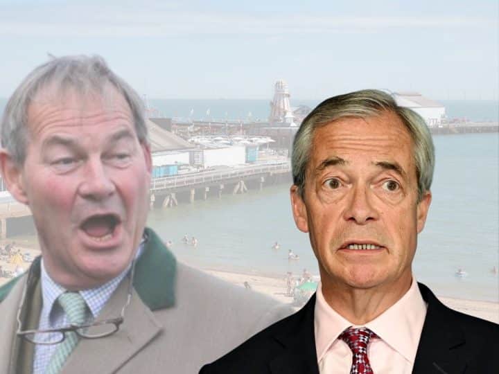 Rupert Lowe and Nigel Farage