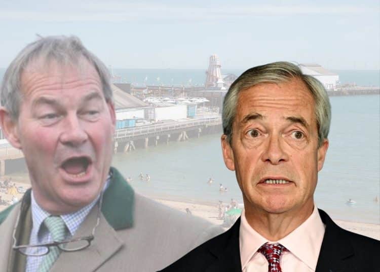 Rupert Lowe and Nigel Farage