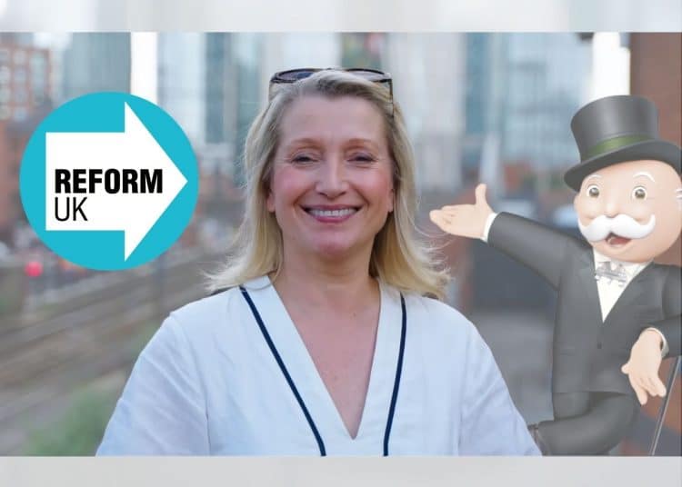 Reform candidate Sian Astley