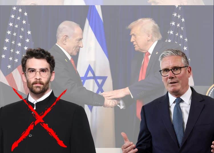Hasan Piker, Keir Starmer, Benjamin Netanyahu, and Donald Trump