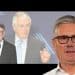 Keir Starmer, Peter Mandelson, and John Major