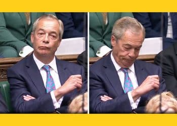 niGEL FARAGE SQUIRMING