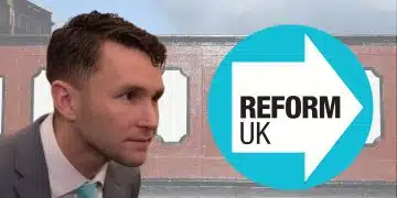 Reform UK councillor Tom Pickup