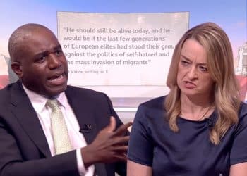 David Lammy and Laura Kuenssberg