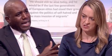 David Lammy and Laura Kuenssberg
