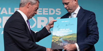Dan Thomas, leader of Reform in Wales