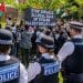 Protest against Great Israeli Real Estate Event at Edgware United Synagogue