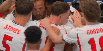 England secured stunning victory against Croatia