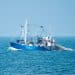 Fishing vessel at sea