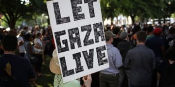 Great march for gaza