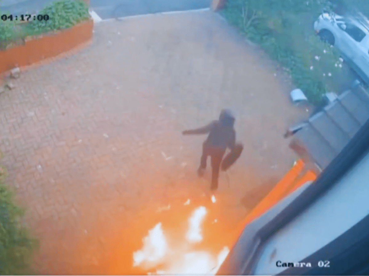 Greater Manchester, arson attack