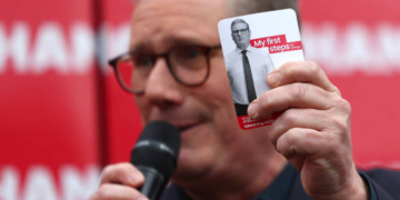 Labour party leader, Keir Starmer