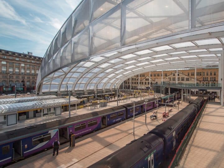 Manchester Victoria Station RMT strike