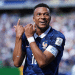 kylian mbappe celebrates at the world cup