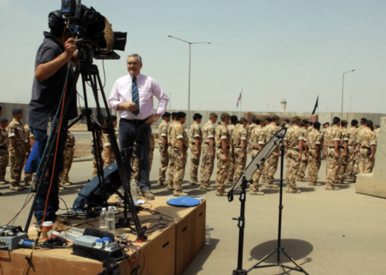 BBC media conference, Basra International Airport 2009