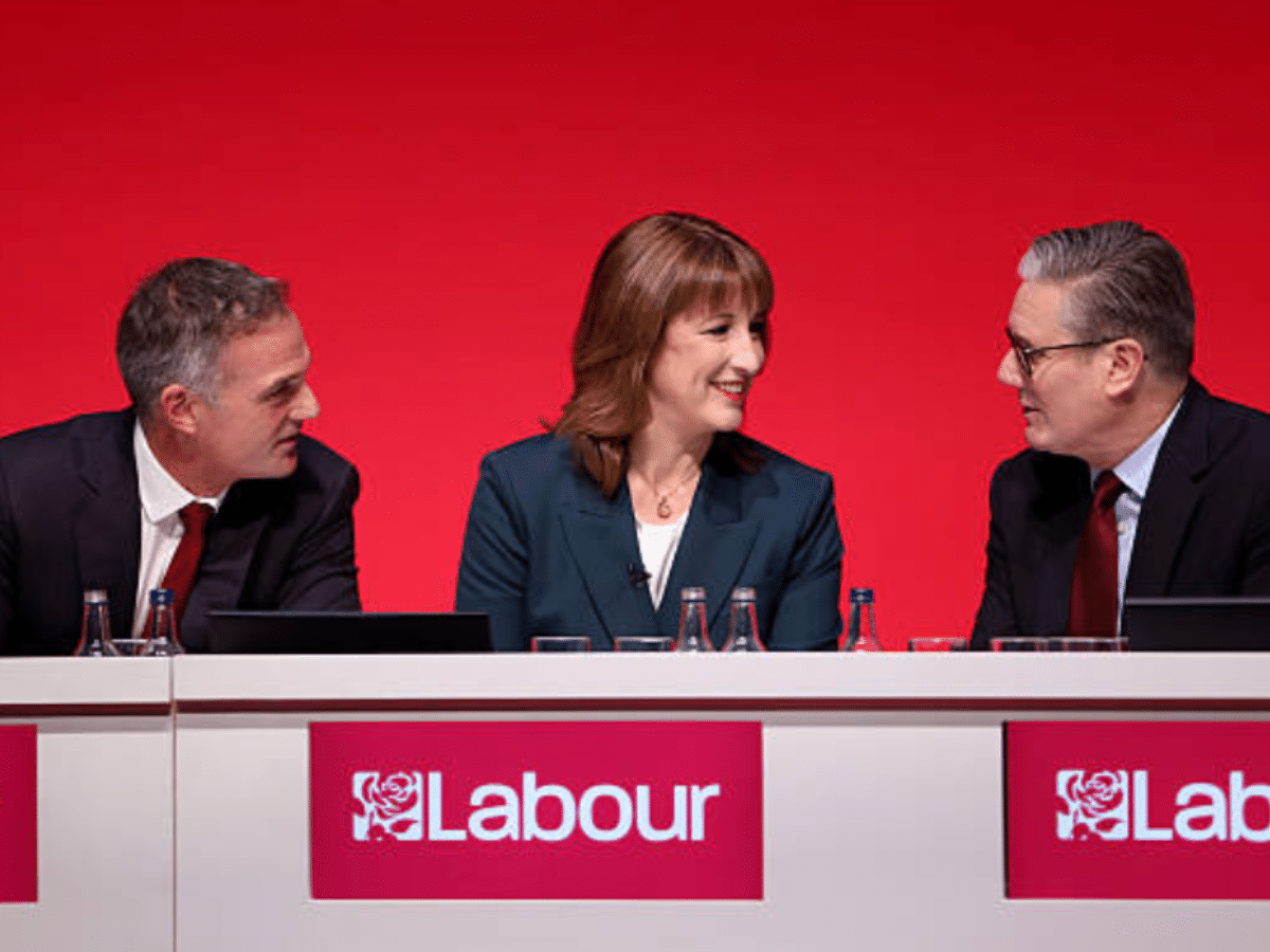 Peter Kyle, Rachel Reeves and PM Keir Starmer — against Gaza