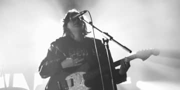 Karla Chubb of SPRINTS performing at Bulletproof Festival