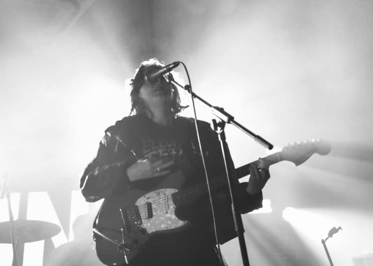Karla Chubb of SPRINTS performing at Bulletproof Festival