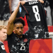 Saliba holds Kone's shirt after horror tackle in World Cup match