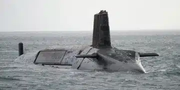 UK Trident submarine Nuclear weapons spending