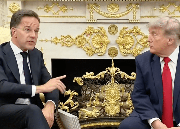 Trump and NATO Secretary-General Mark Rutte