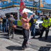 protest, police presence, Manchester