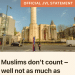 Do muslim lives count?