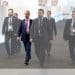 Nigel Farage and his security team