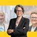 Geraldine Coggins of the Green Party, Bev Coggins of Labour, and Sian Astley of Reform UK, Greater Manchester mayor race