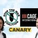 The Canary logo, activist organisation logos, Zack Polanski, and mike Galsworthy