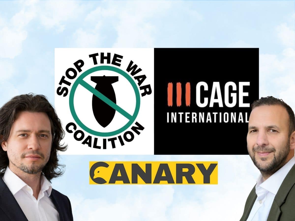 The Canary logo, activist organisation logos, Zack Polanski, and mike Galsworthy