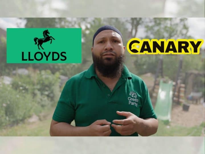 Mothin Ali - Canary debanking controversy
