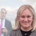 reform Nigel Farage and Michelle Fascione of Farage
