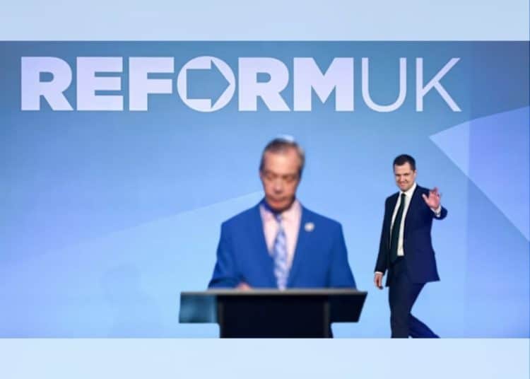 Nigel Farage and Robert Jenrick