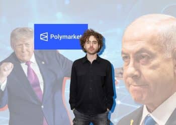 Shayne Coplan of Polymarket, Benjamin Netanyahu of Israel, and Donald Trump of the US