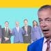Nigel Farage and other Reform UK MPs and politicians in a collage