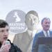 Rupert Lowe and Steve Laws of Restore Britain, and Adolf Hitler of the Nazi Party