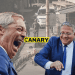 Reform An image of occupied Syria in the background. It shows soldiers walking up a road. In the foreground on the left we have an image of Farage laughing hard. On the right is an image of Ben Gvir and he appears to be dancing. In the middle of the image is the Canary UK logo